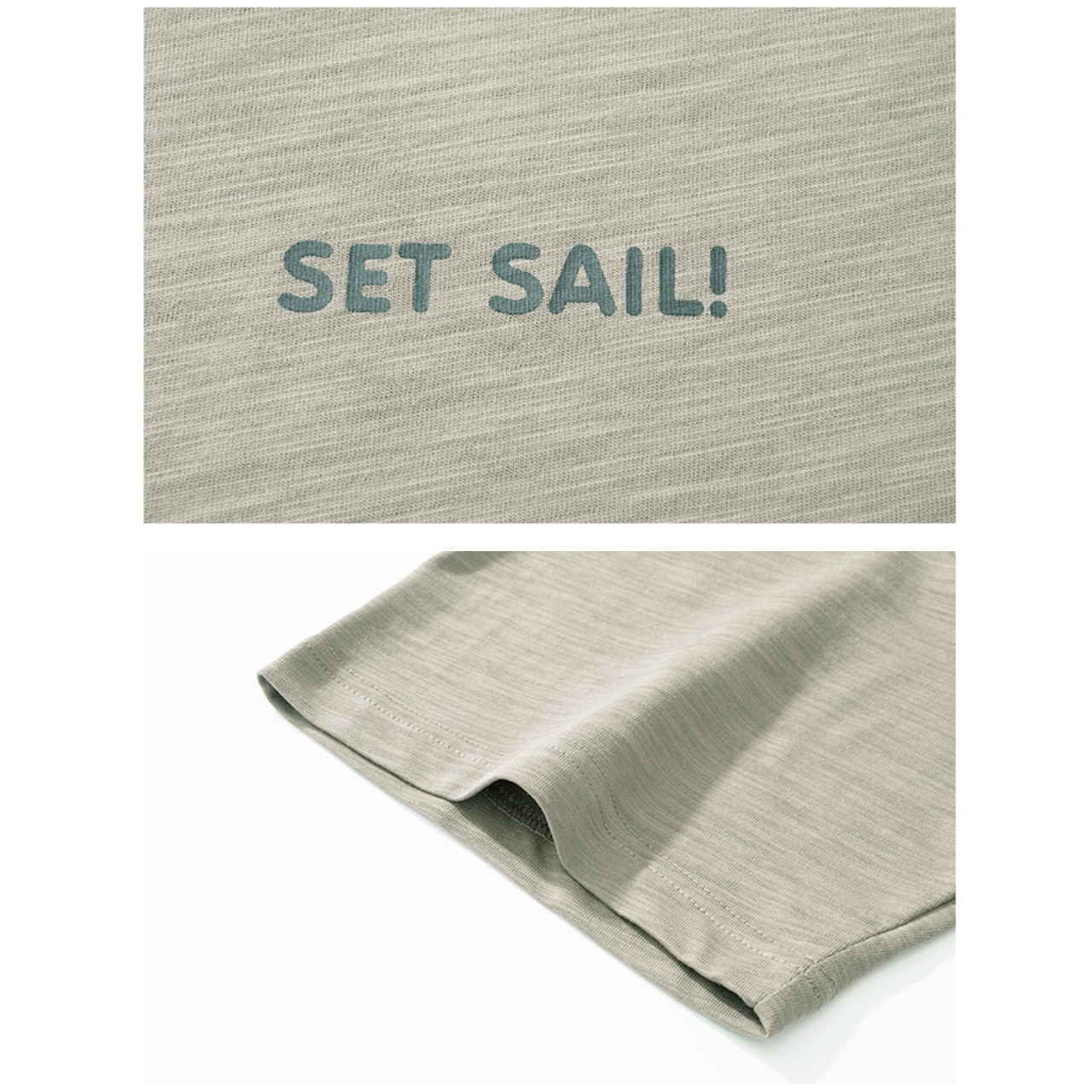 Back print short sleeve t-shirt 0661 - 11