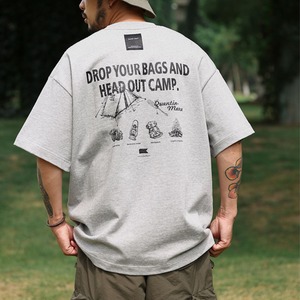 Outdoor graphic oversized t-shirt 0574