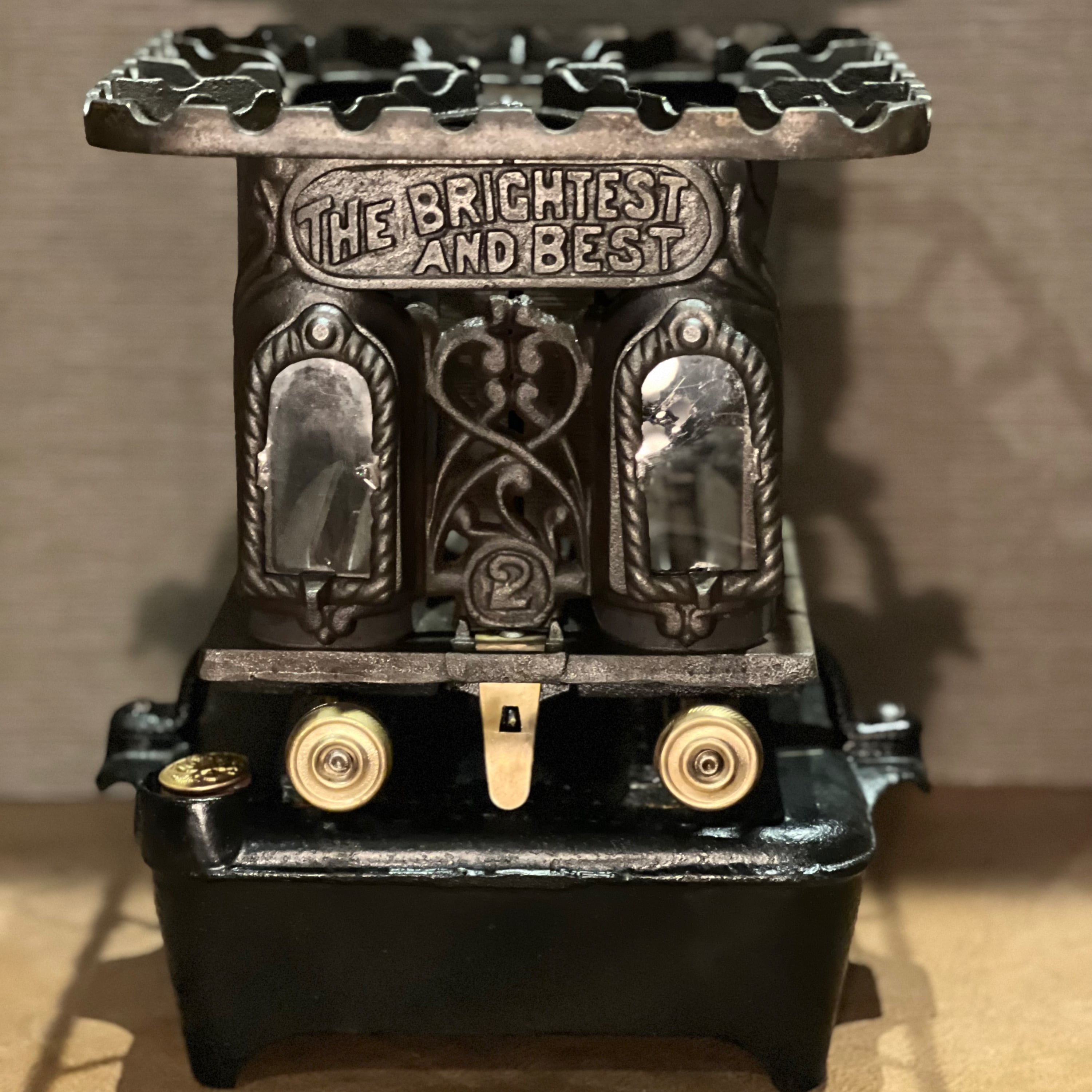 【美品】超小型アイロンストーブ　The Brightest & Best 美品】アイロンストーブ The Brightest And Best - メルカリ