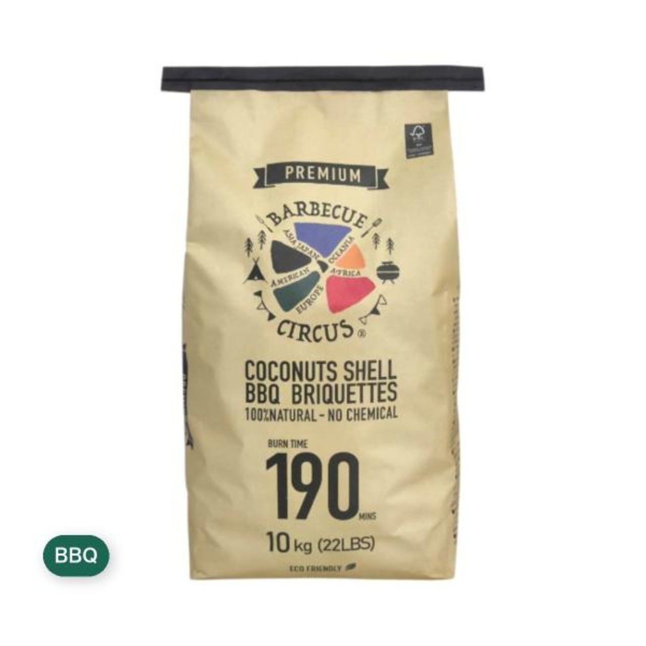 BBQ サーカスプレミアム チャコールブリケット 10kg
