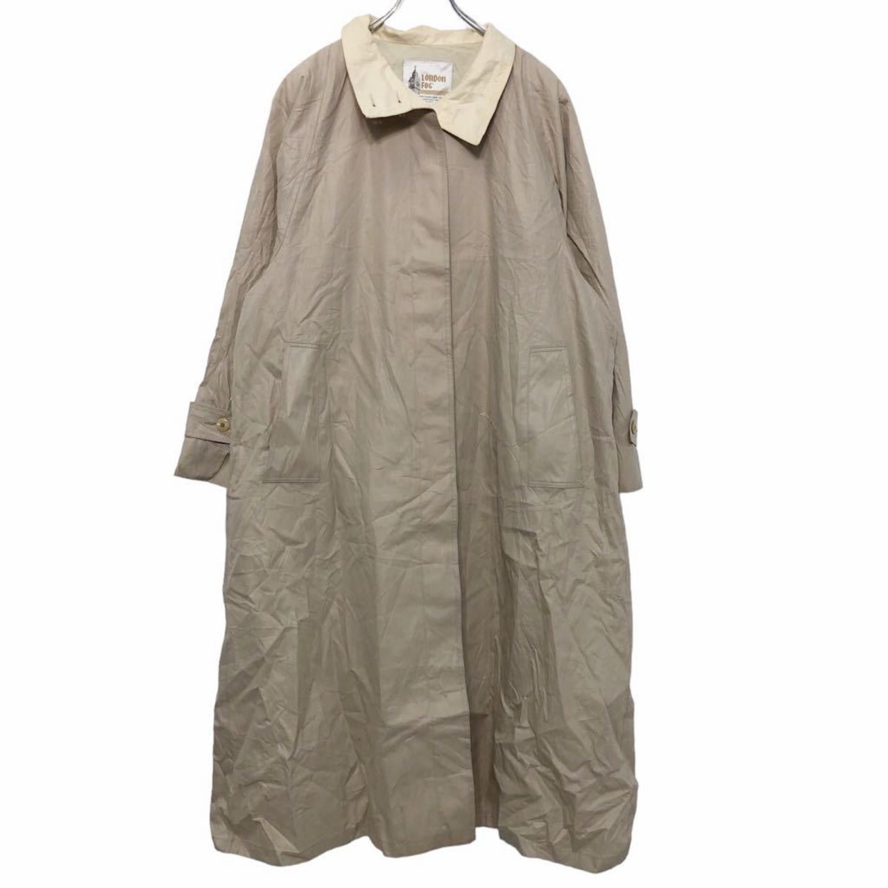 LONDON FOG ステンカラー コート レディース 16 REG XL～ ライト 