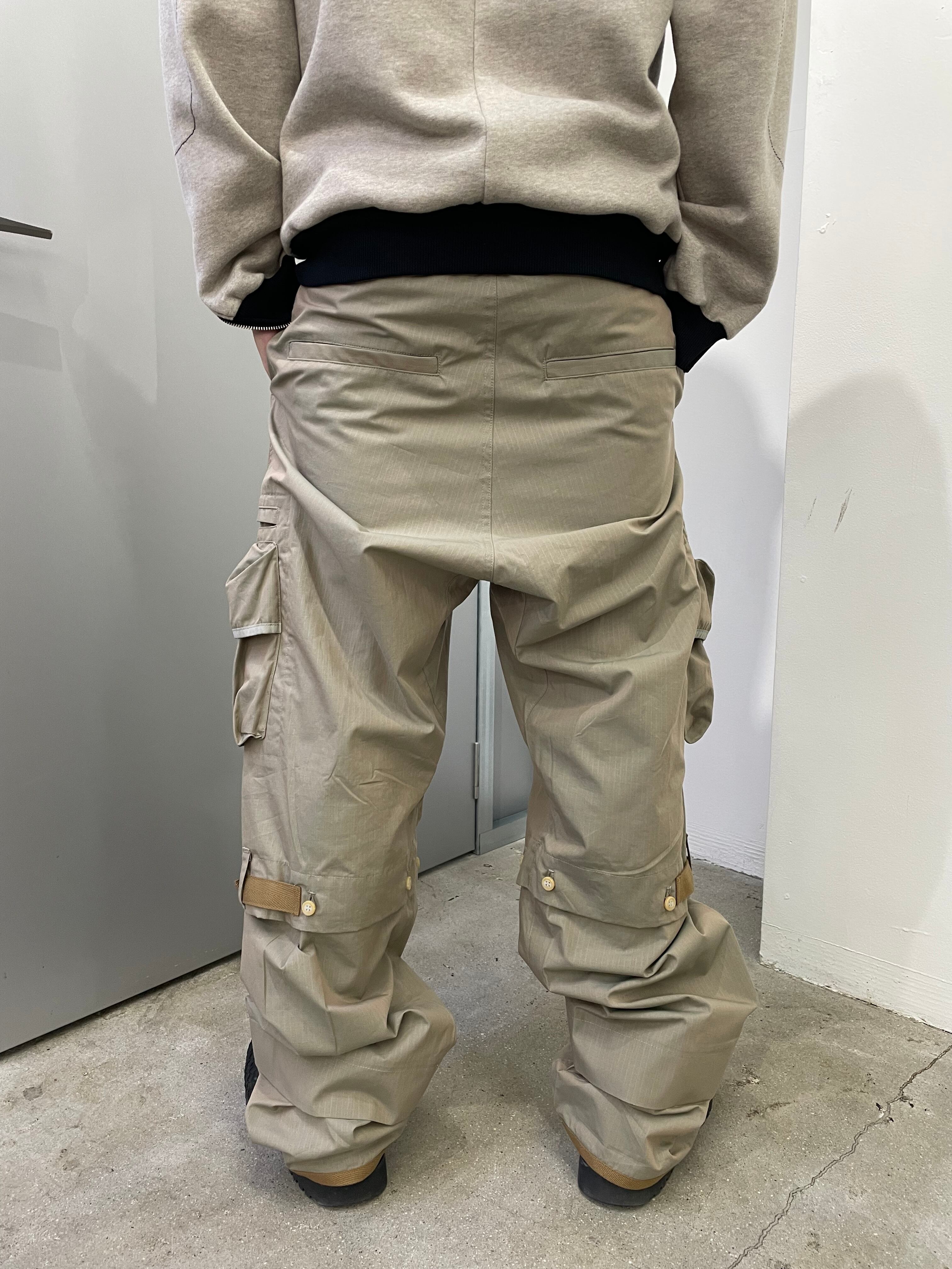 JIAN YE 23SS DIVISION PANTS (Khaki) - ワークパンツ