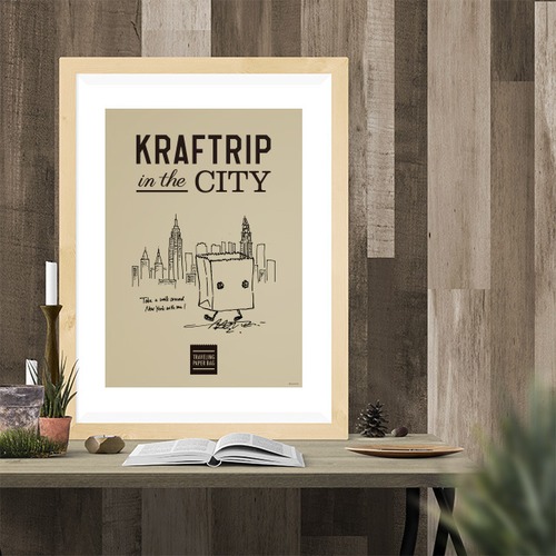 KRAFTRIP IN THE CITY　ポスターA3