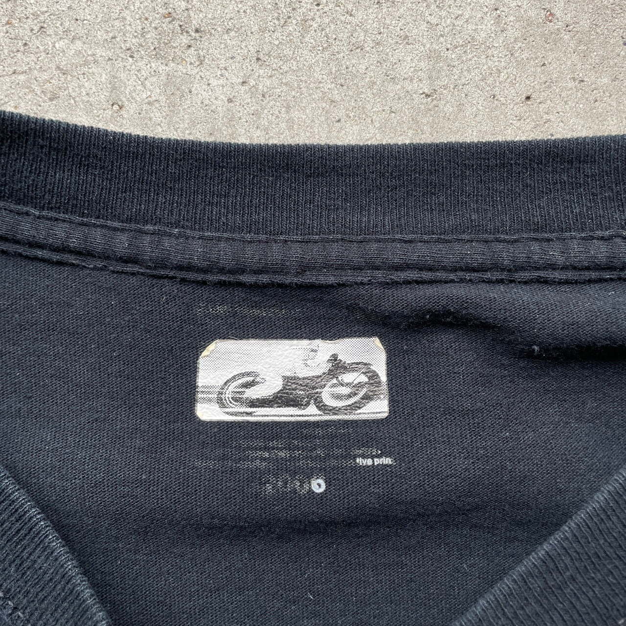 BMW MOTORCYCLES 企業ロゴ バックプリント ロングTシャツ メンズ2XL 