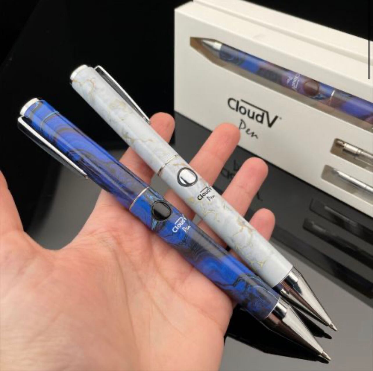 Cloud V Pen Kit Marble White 
