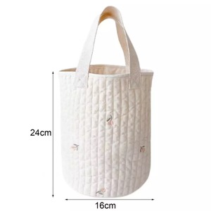 予約【pecoramou select】イブル刺繍トートバッグ（name入り）