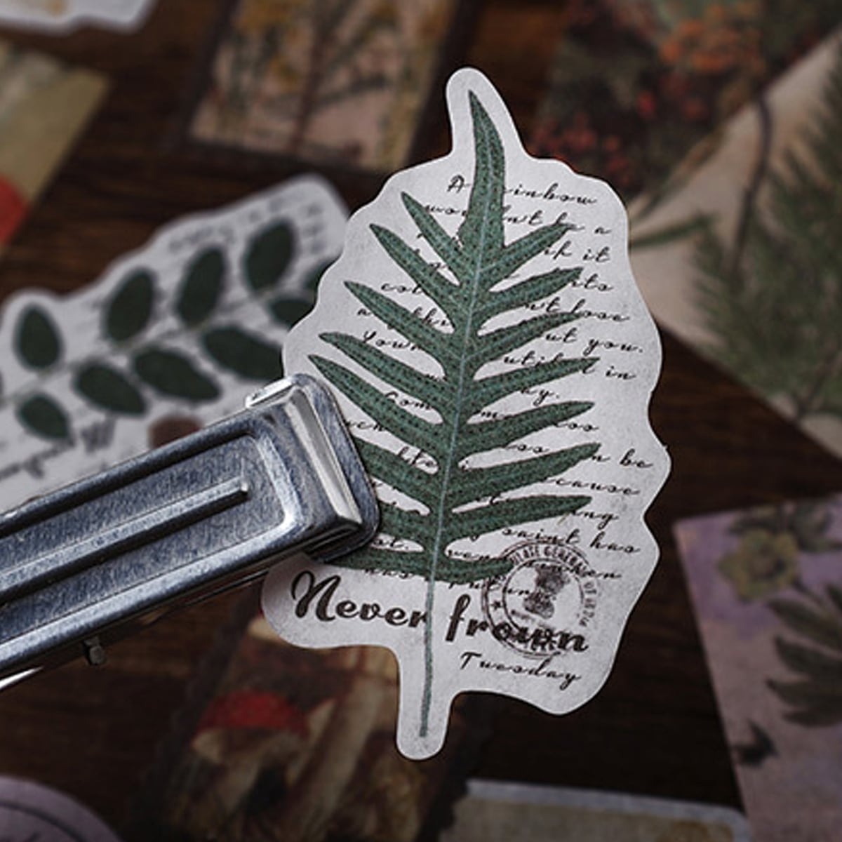 絵画 ステッカー 全4種 大容量 100枚 レトロ ヴィンテージ風 BOX