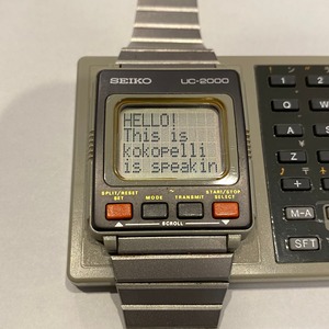 1980’s SEIKO UC-2000&2100(keyboard)