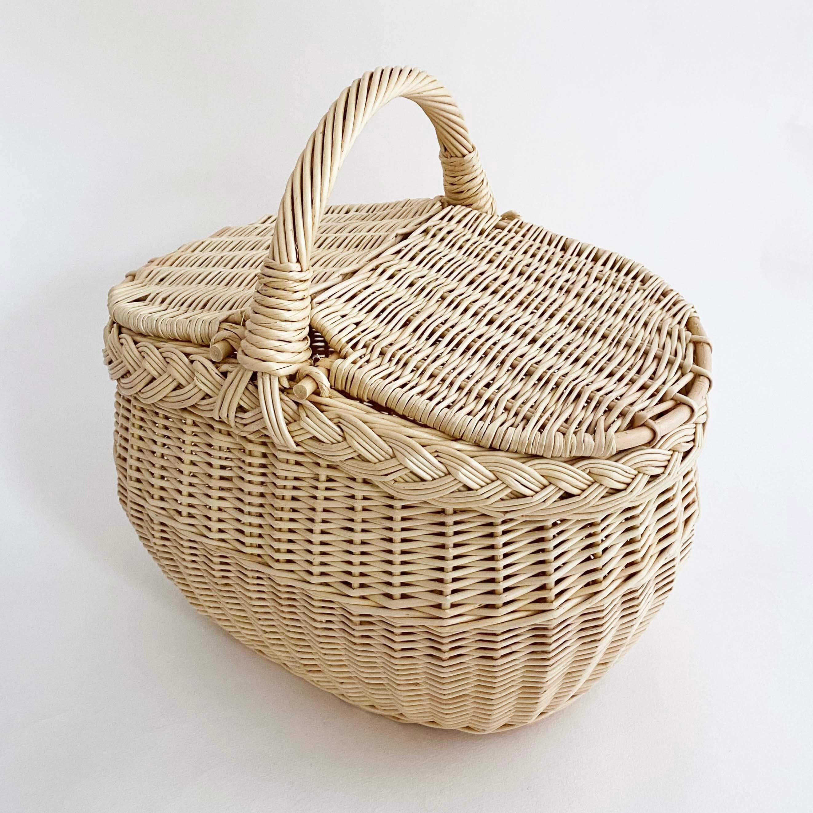 リトアニアのかご 大（別注蓋つきオリジナル）