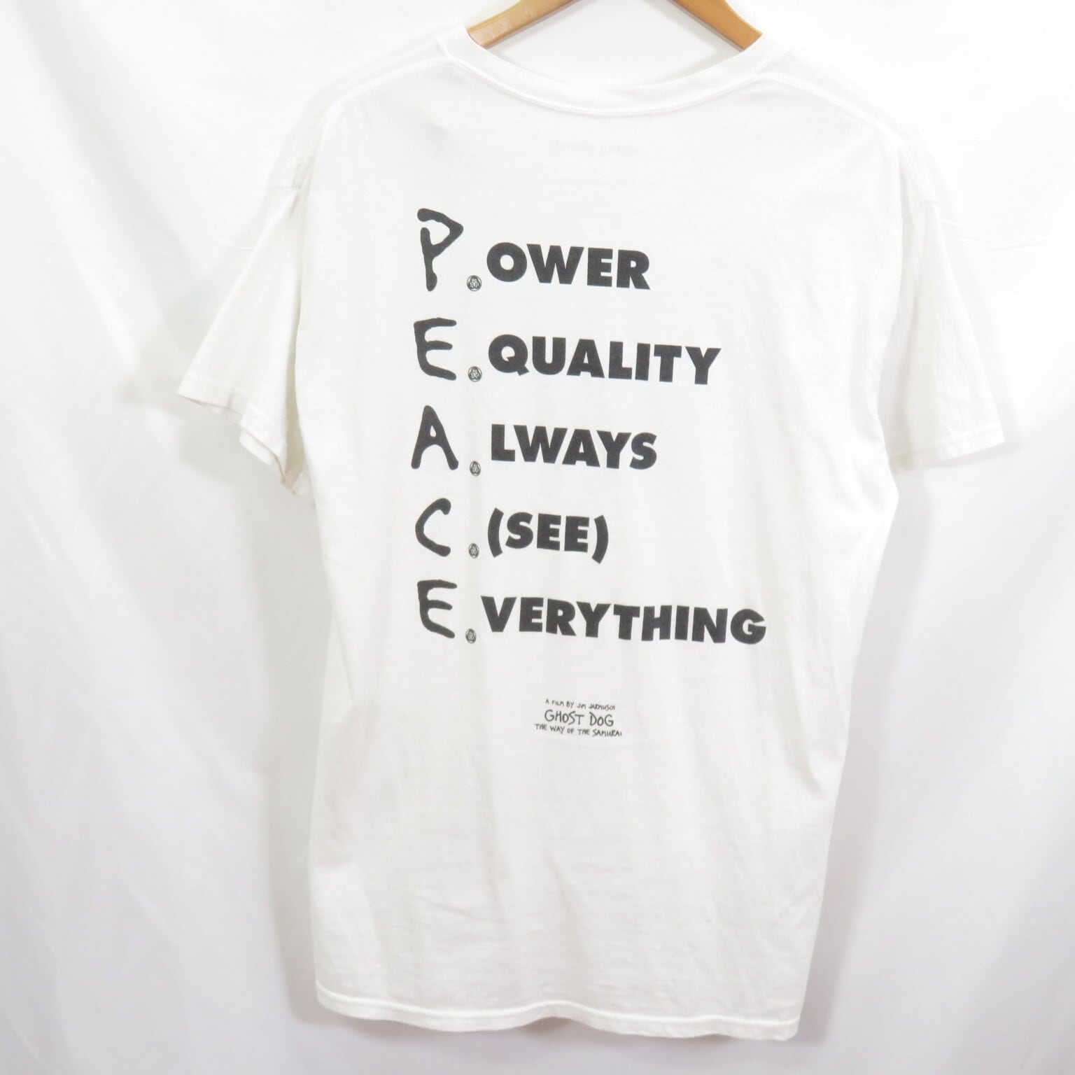 SKATE MUZIK ゴースト ドッグ Tシャツ sizeL/スケート ミュージック