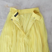 社交ダンス 衣装 スカート イエロー系 チャコット Chacott 日本製 無地 シンプル 黄 プリーツスカート ダンス衣装 レディース レッスンウェア 練習着 華やか 明るい かわいい おしゃれ 上品 軽やか 透け感 プリーツスカート ロングスカート ダンス スカート パステル イエロー系 ライムイエロー系 ウエストゴム サイドファスナー 裏地なし 透け感 ふんわり フレア シンプルデザイン 無地 韓国風 きれいめ 大人かわいい 発表会 レッスン 練習着 フラメンコ風 スタンダード タンゴ ドレス