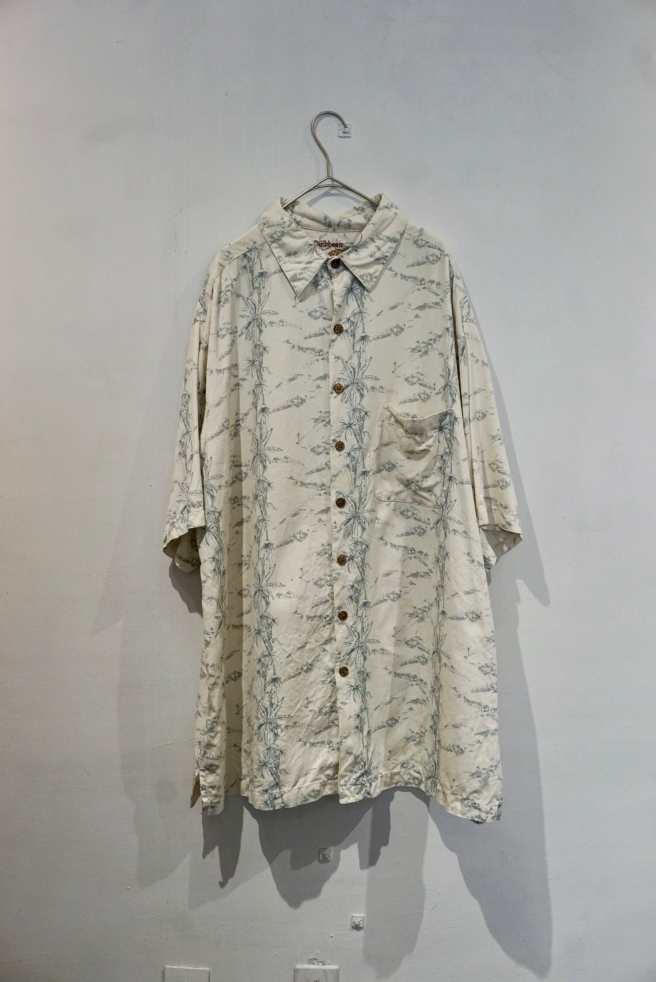cotton silk s/s shirt