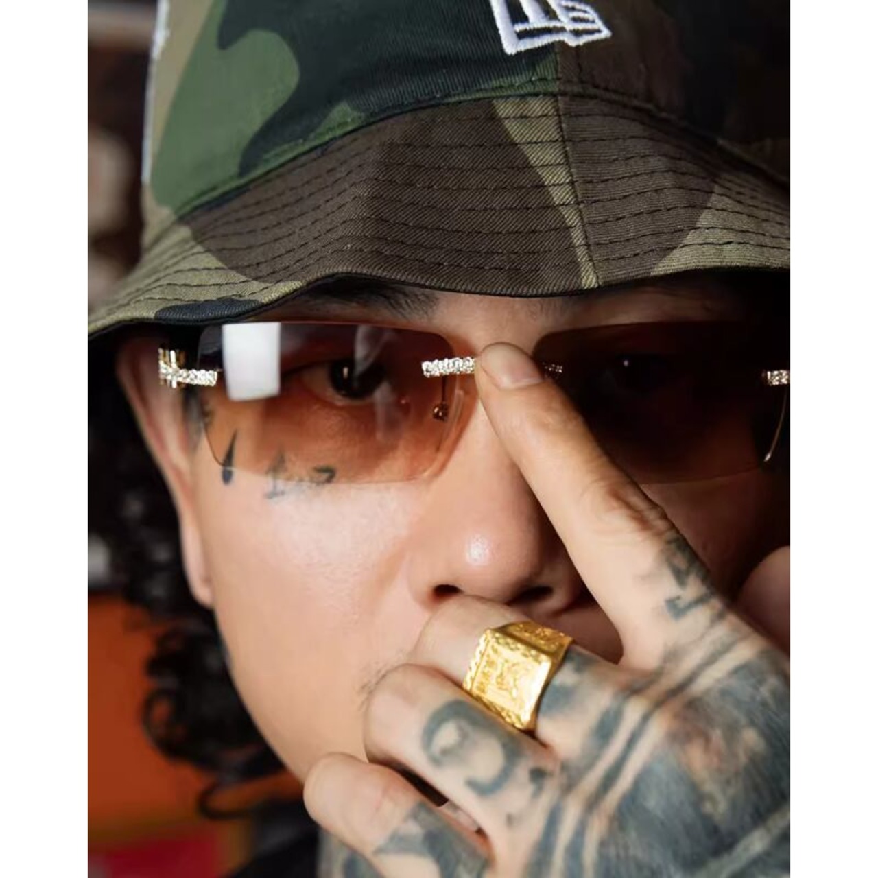 TGFCLUB stone sunglasses - 4