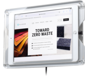 iPad Wall Mount Stand < T7 >  Ideal for Meeting Room Booking Systems | Designed and Manufactured in Japan