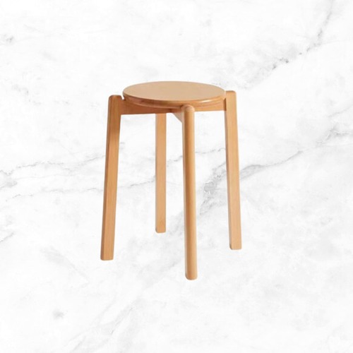 スツール ラウンドスツール 大量発注可能 高さ45cm 木製 椅子 イス 軽量 屋外 屋内 おしゃれ 北欧