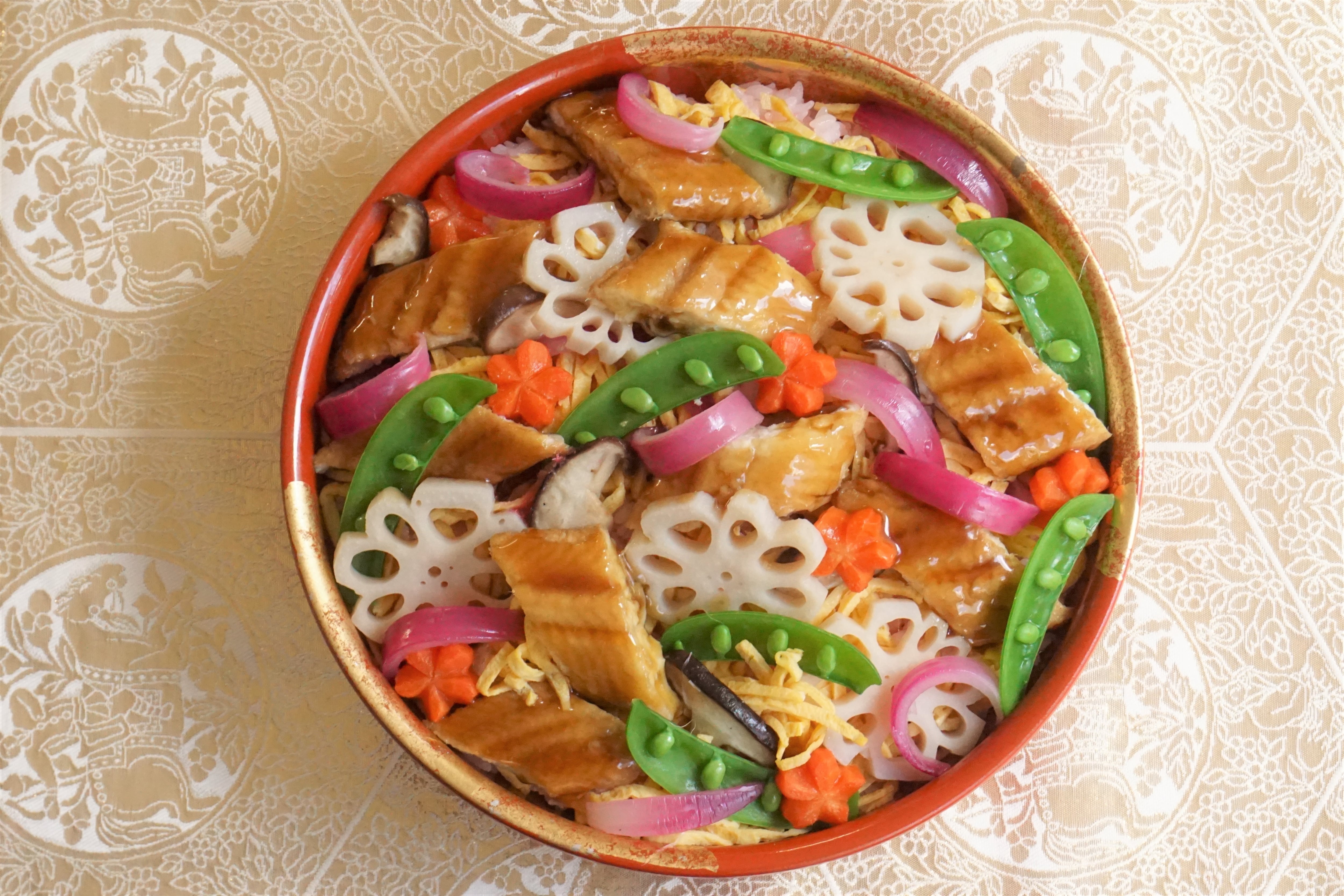 煮あなごのちらし寿司キット(単品個包装)