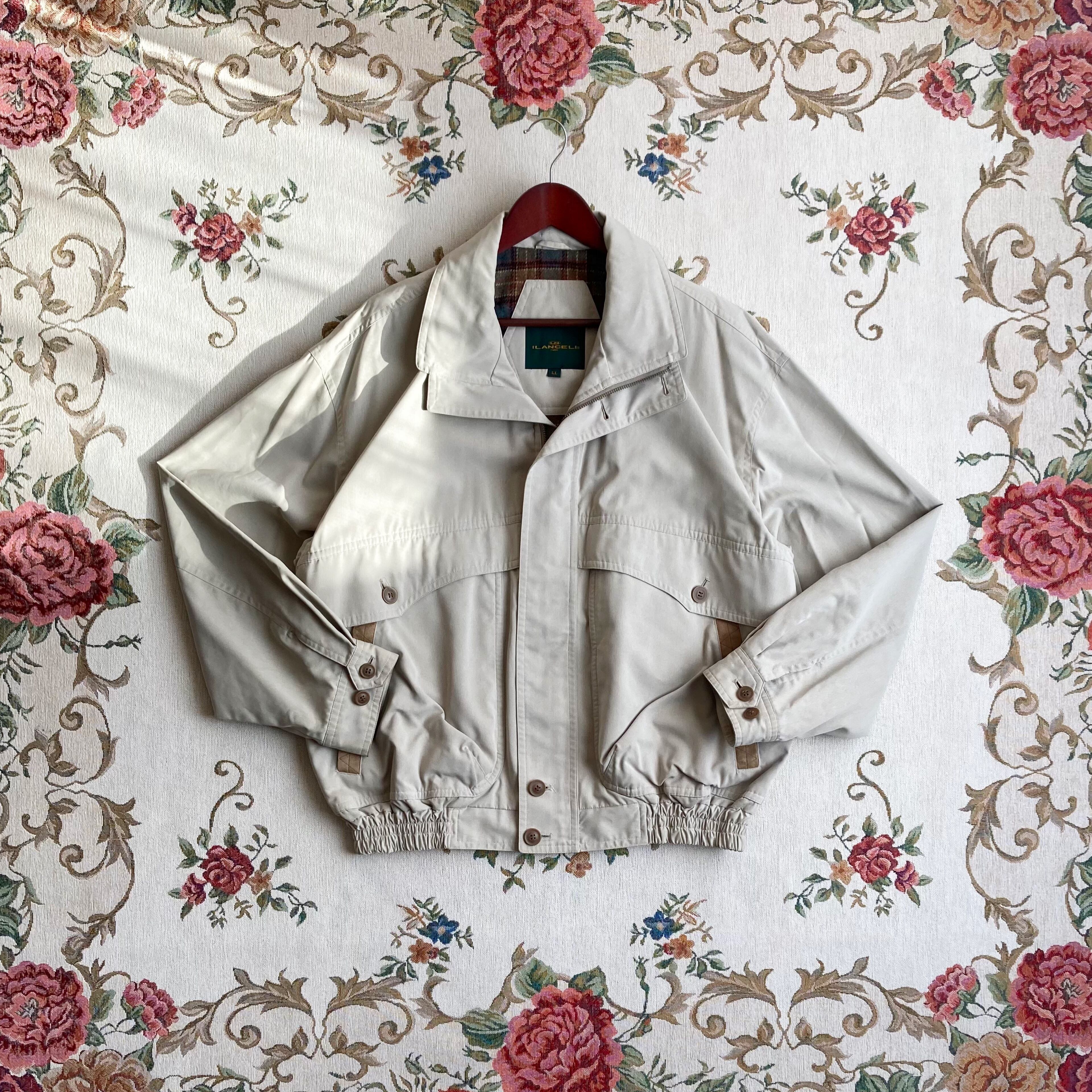 retro beige swing top