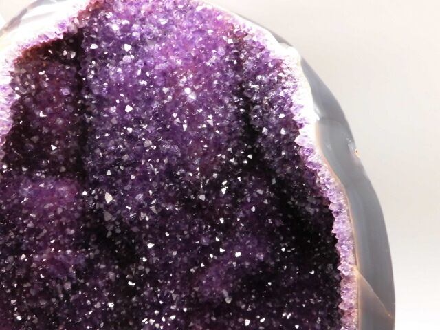 【送料無料】【高品質】【超美品】総高43cm ウルグアイ産　特大アメシスト