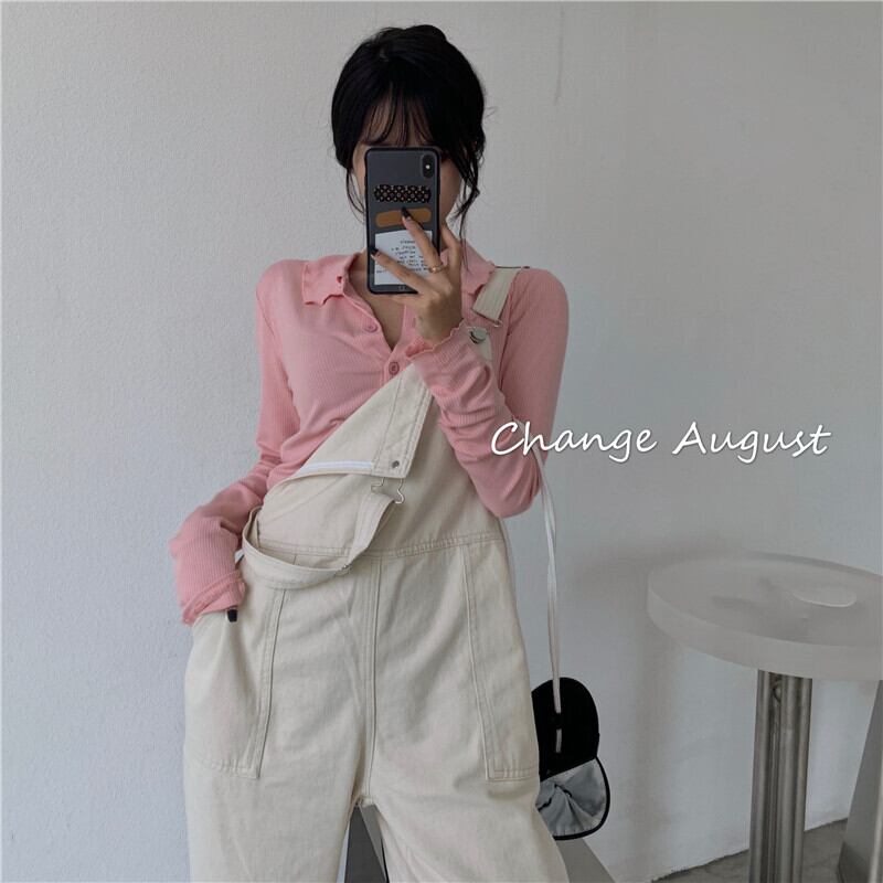 スプリングルーズ薄手カラートップス カジュアルレディース 春物 ドラファッションホール38257068123