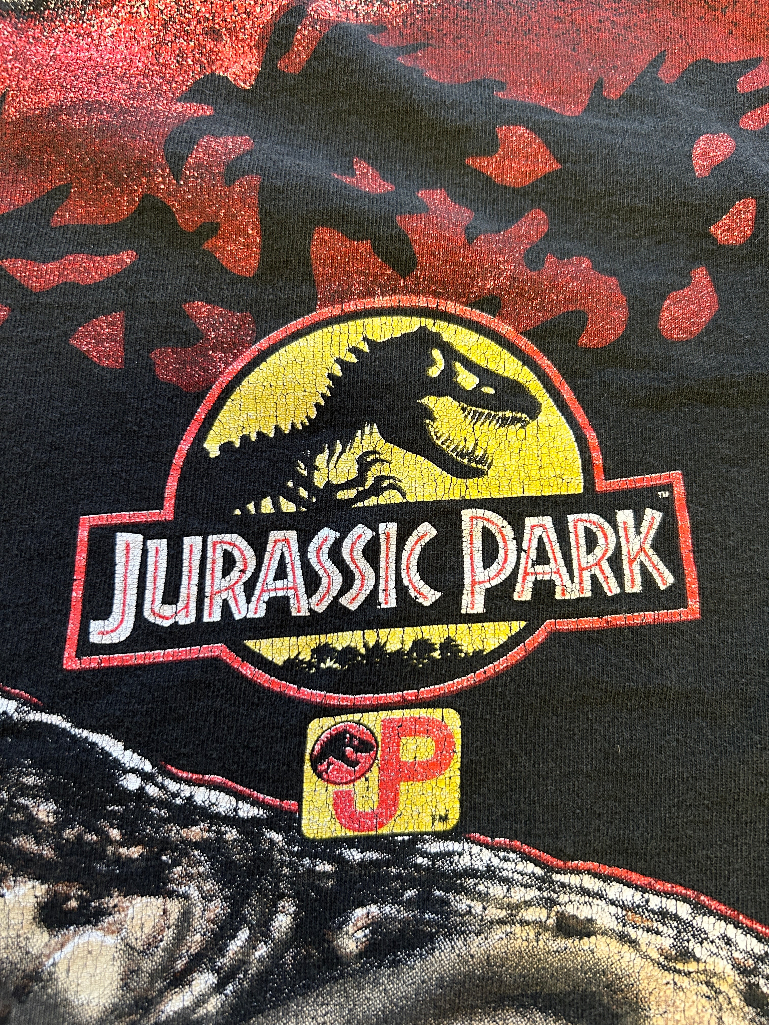 Jurassic park ジュラシックパーク 90s Tシャツ レア 1993 90s ©︎1993 JURASSIC PARK(ジュラシック・パーク) Tシャツ | vintonly