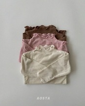 韓国子供服 / 26Autumn / Aosta / やわらかTシャツ / 秋服 *S~XXL*