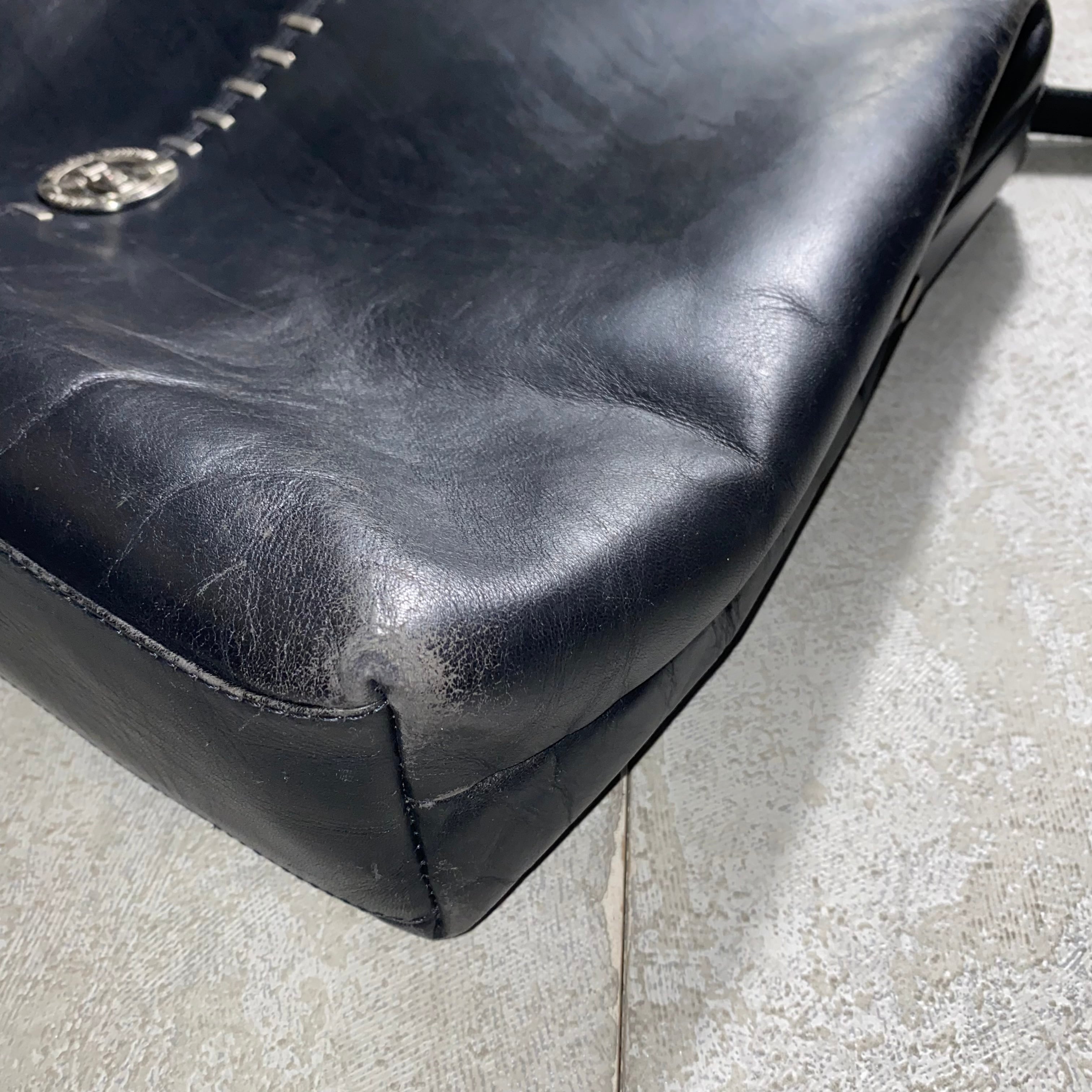 JEAN PAUL GAULTIER leather doctor bag | NOIR ONLINE