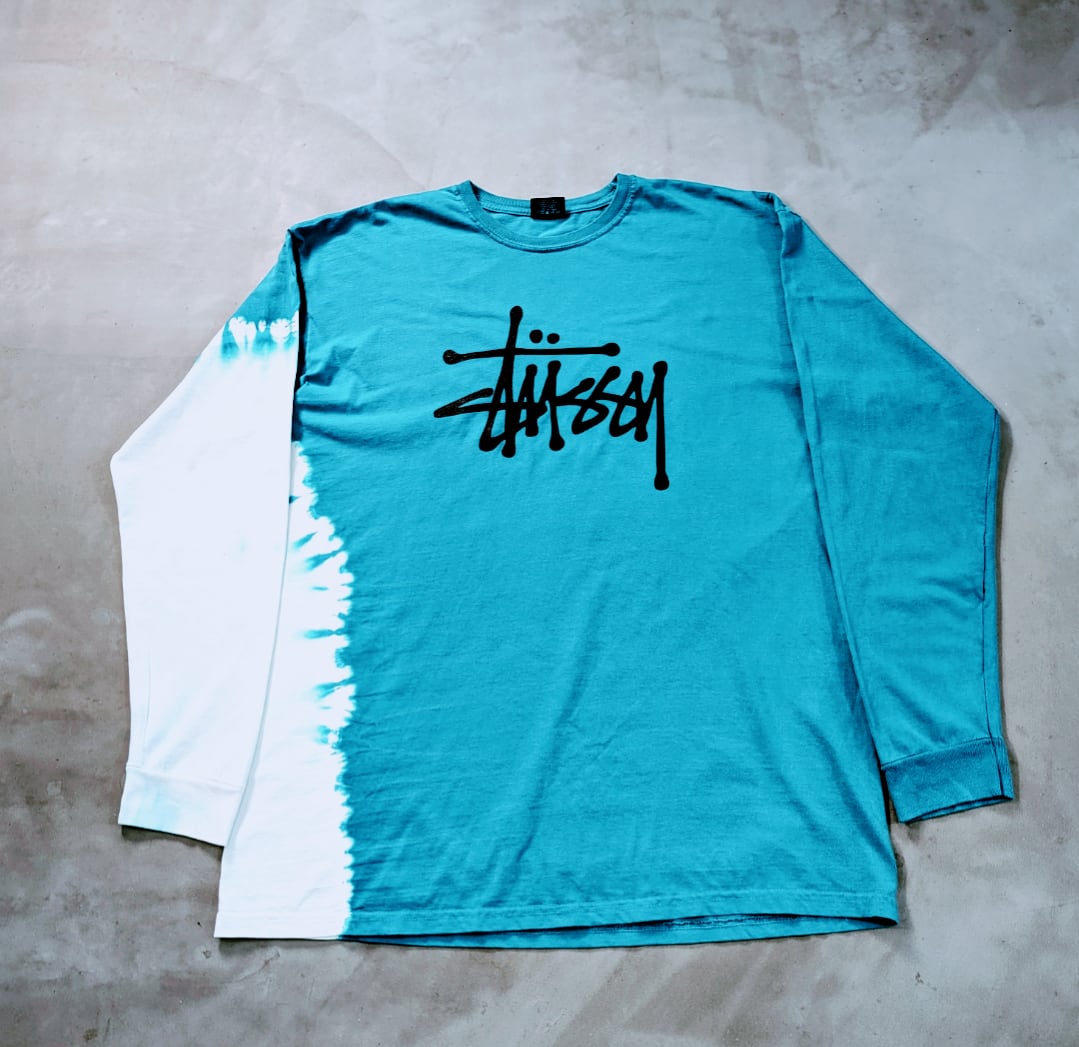 stussy tiedye stock logo l/s tee 小岩店