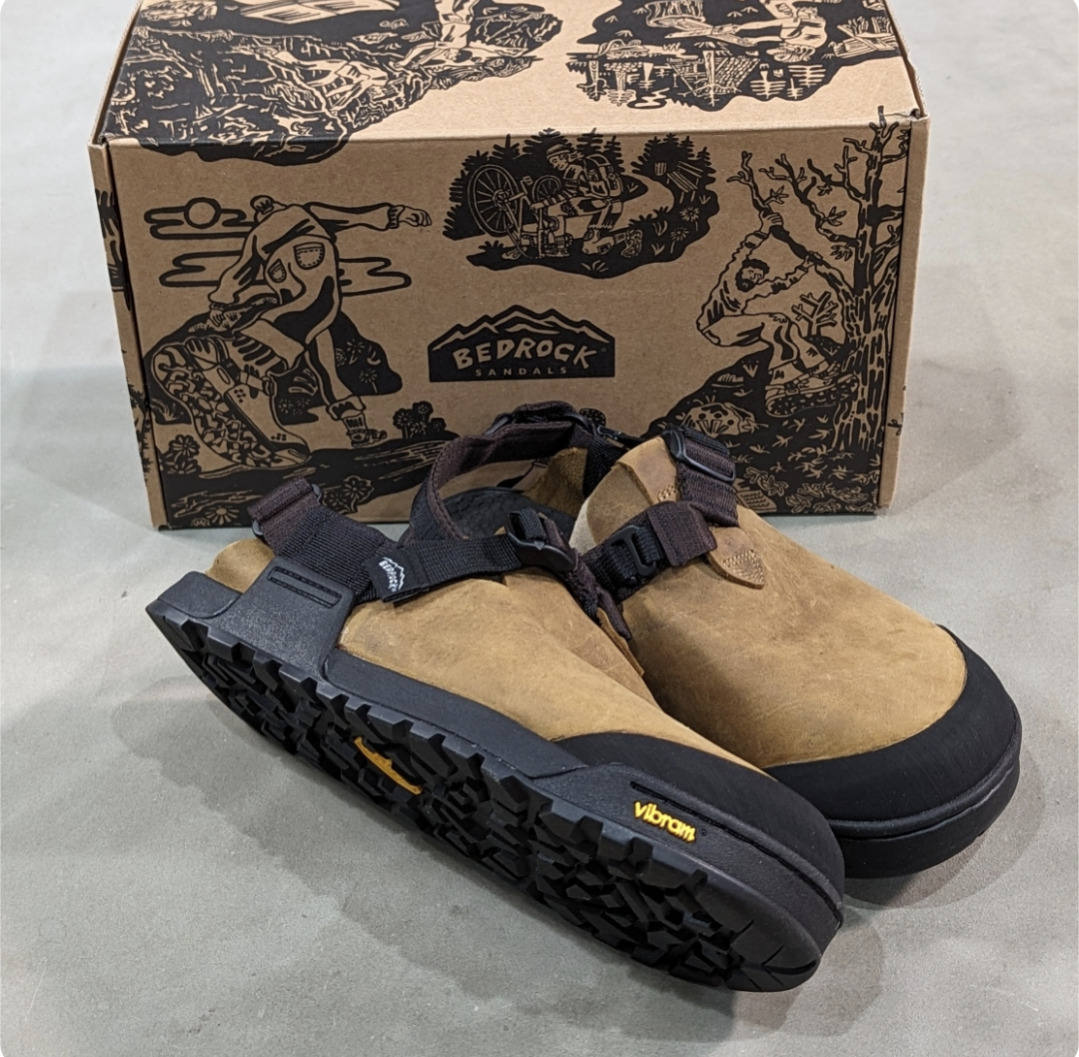 NEW!! BEDROCK SANDALS "Mountain Clog brown 6 小岩店