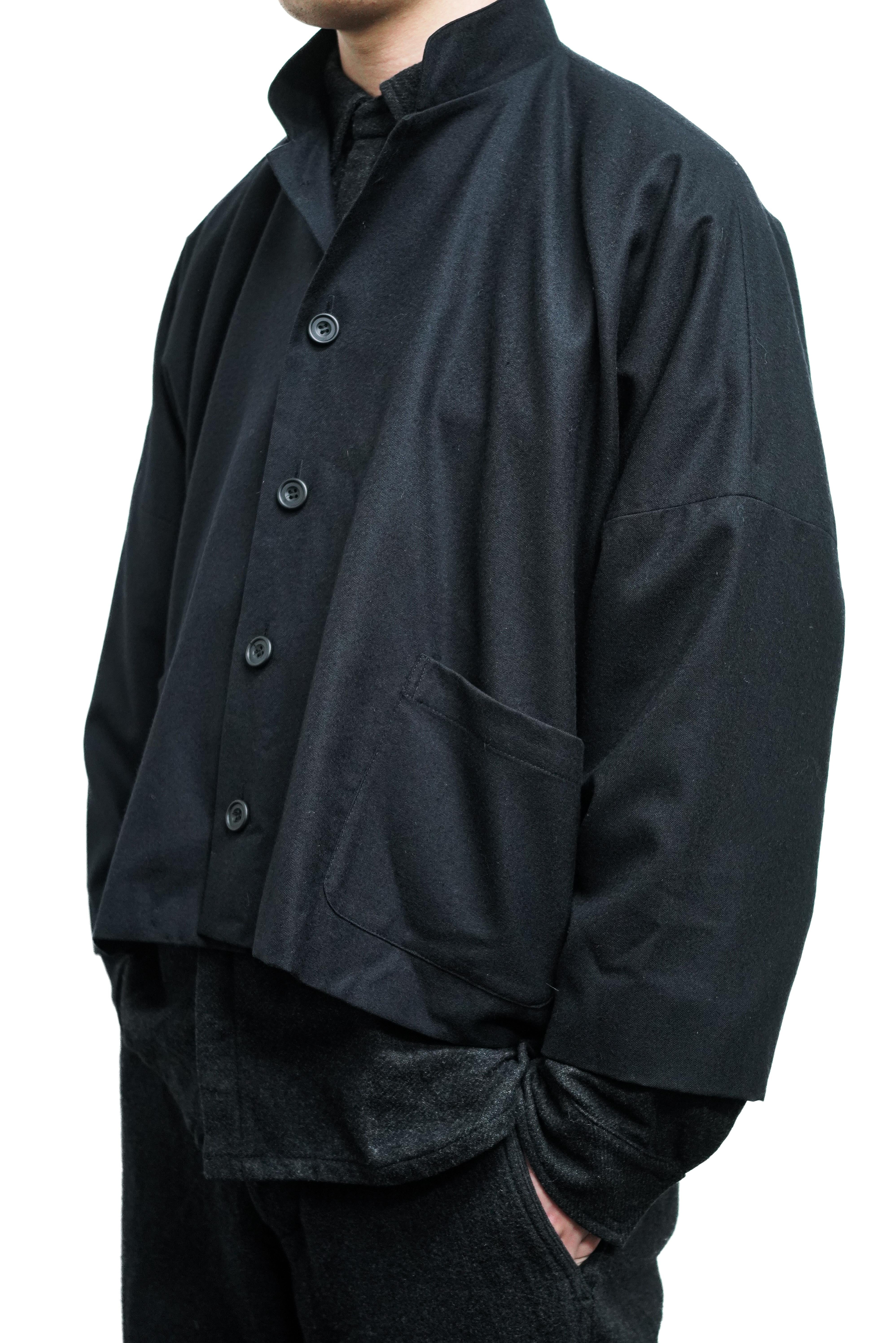 eskandar エスカンダー リネン 90's ジャケット ドルマンスリーブ 23e4593722dae05da9d86a0784d85d