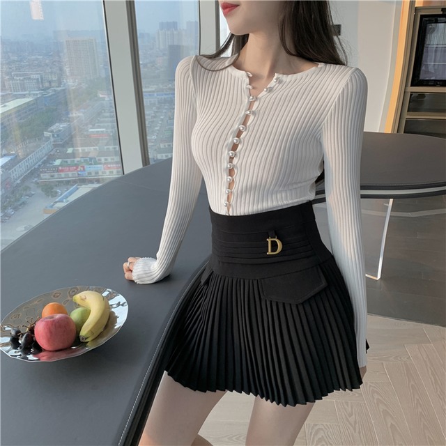 プリーツスカート ハイウエスト ミニスカート ショート丈 スカート ミニ丈 シンプル ガーリー フェミニン カジュアル 韓国 オルチャン 韓国ファッション 新作 春夏 春 夏 Om 595 Musubi Me 韓国 オルチャン レディースファッションのお店 プリーツスカート ハイウエスト ミニスカート ショート丈 スカート ミニ丈 シンプル ガーリー フェミニン カジュアル 韓国 オルチャン 韓国ファッション 新作 春夏 春 夏 Om 595 Musubi Me 韓国 オルチャン レディースファッションのお店