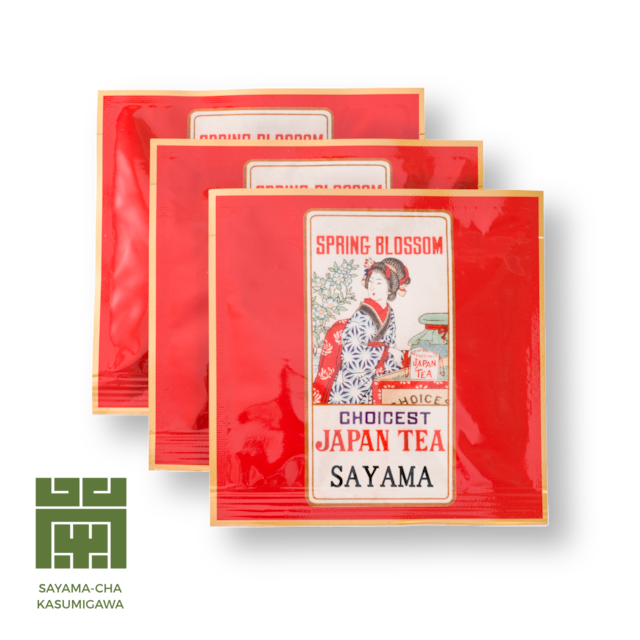 一煎パック入り 特選狭山茶ティーバッグ「霞川」| Special Selection Sayama Tea -Sench-