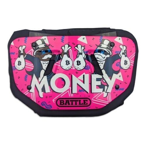 BATTLE バックプレート CASH MONEYモデル アメフト プロテクター | END