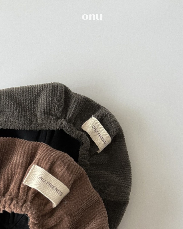 予約⌇onu/ Corduroy waffle hat