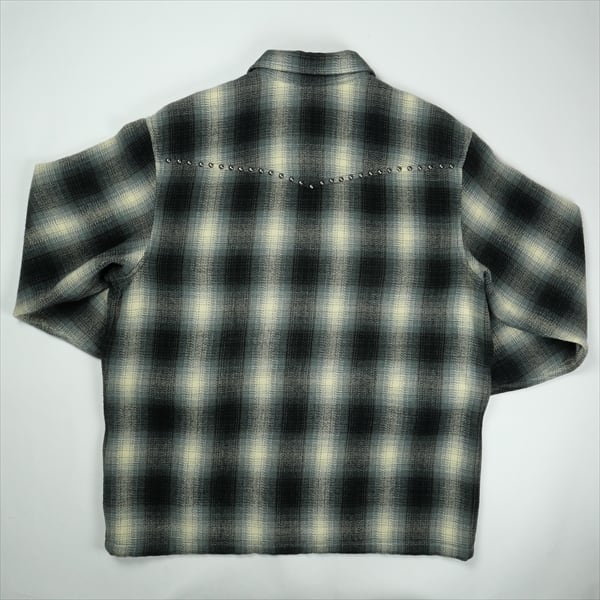 Size【L】 SUPREME シュプリーム 25FW Studded Shadow Plaid Zip Up
