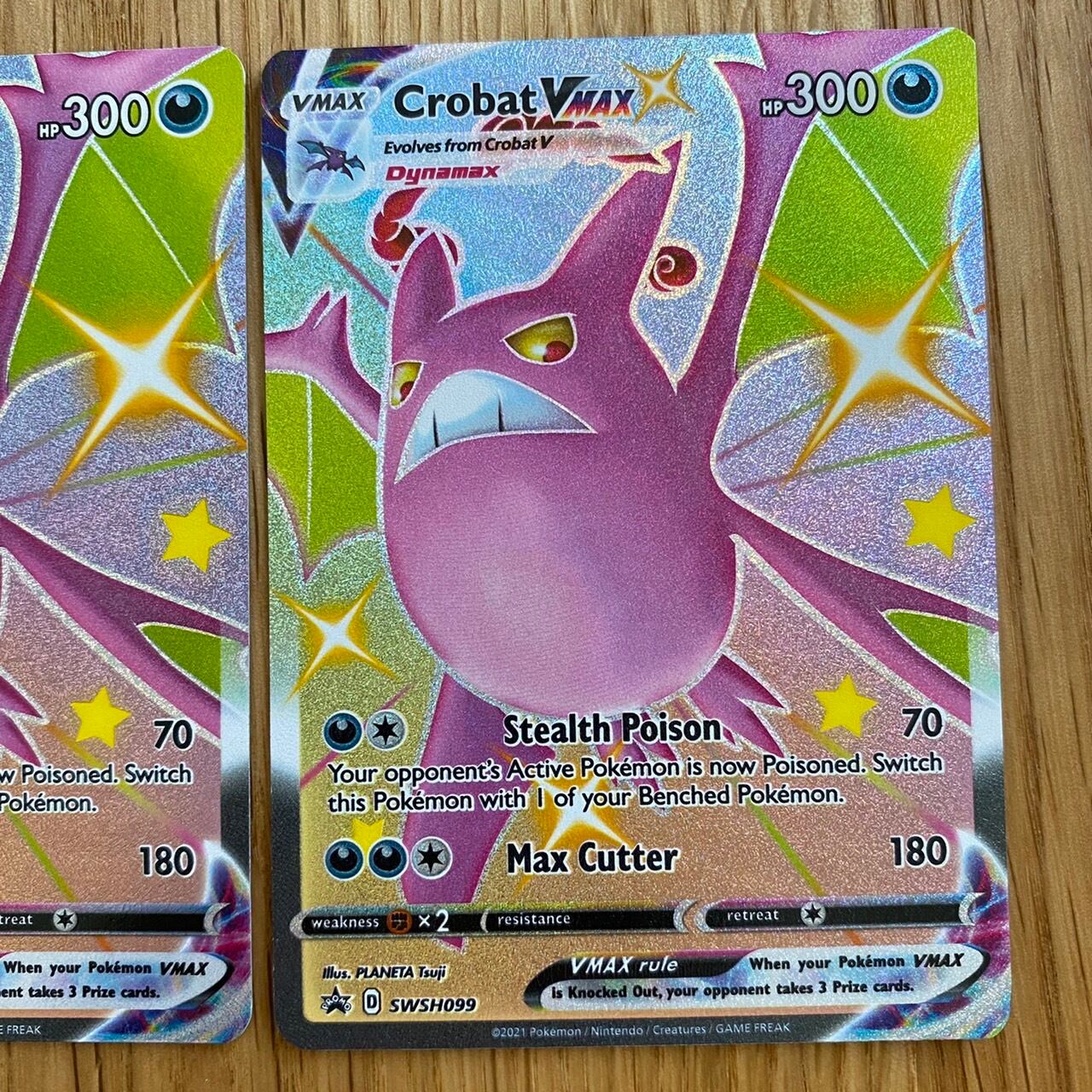 クロバットV MAX クロバットVmax / Crobat VMAX - SWSH099 - Shiny Promo （ホロ