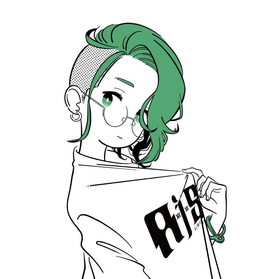 グラフィック Tシャツ ホワイト aj squad / T00001-wh