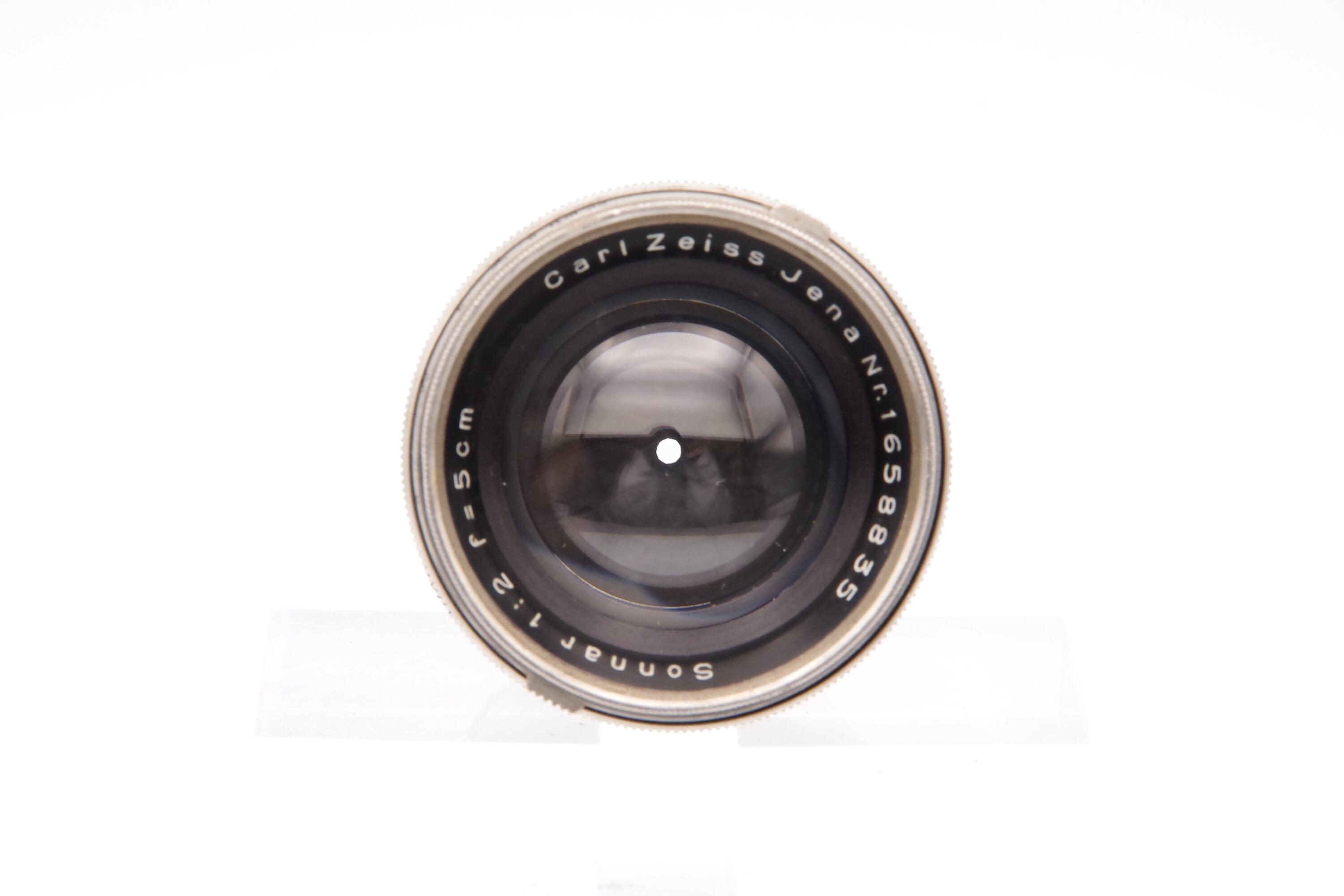 Carl Zeiss Jena Sonnar 5cm F2 Nickel Black 旧コンタックスマウント