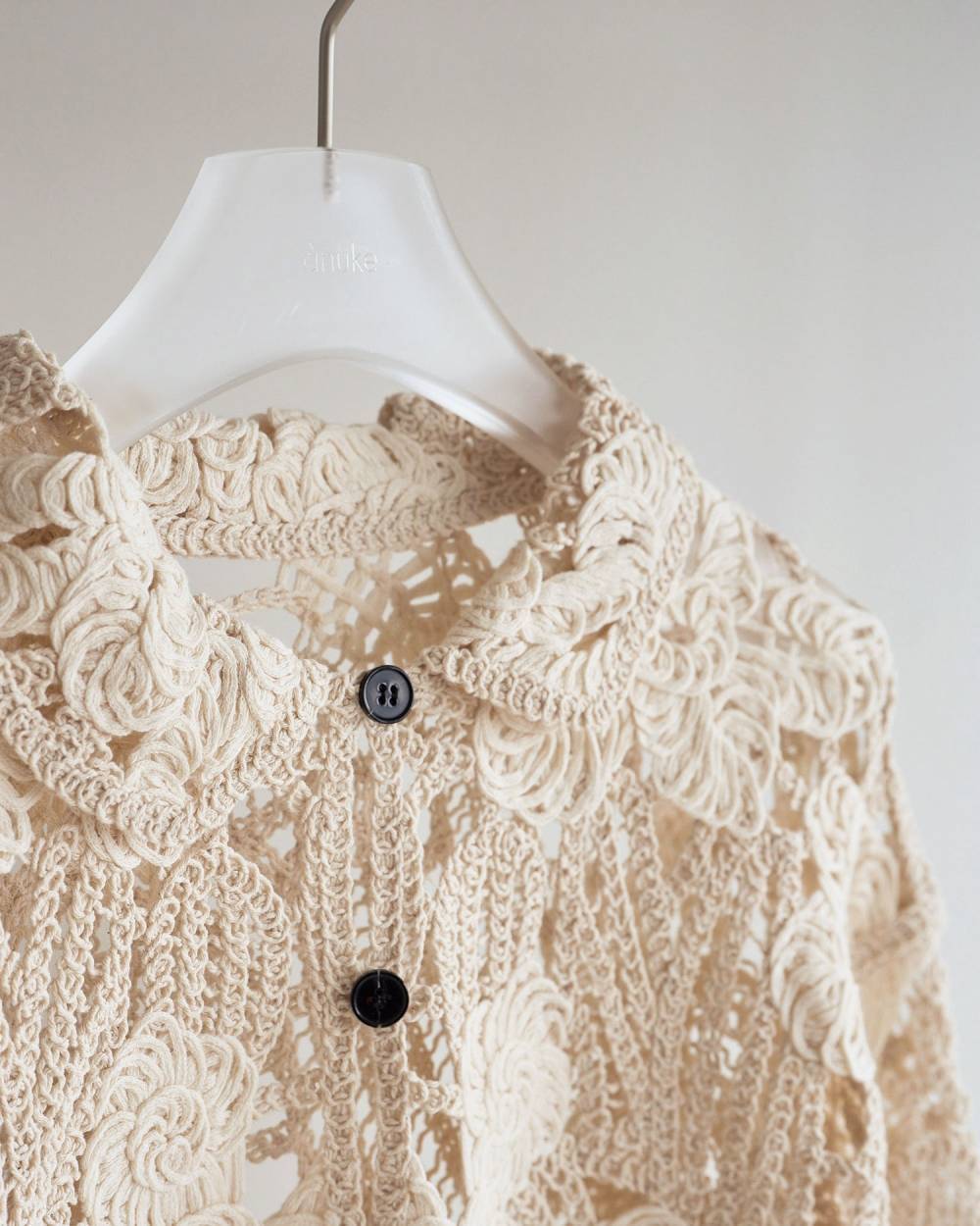 anuke Embroidery Over Shirts アイボリー anuke(アンヌーク) Embroidery Over Shirts | サウスオレンジ｜メンズ