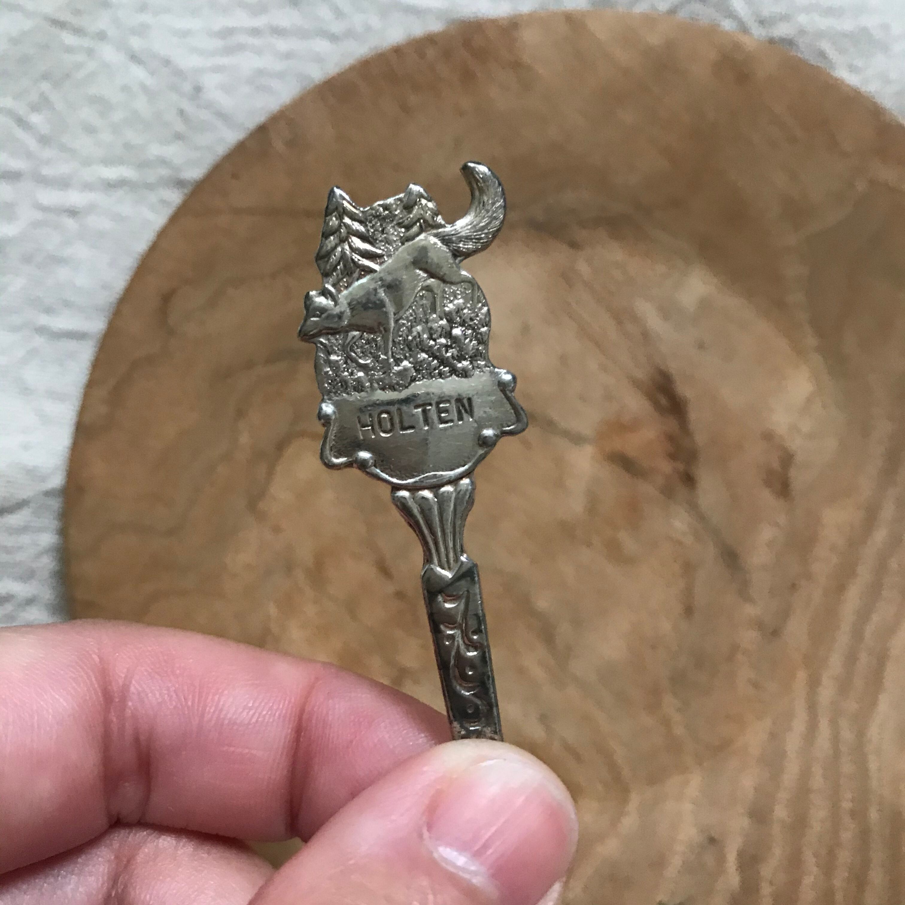 森のキツネのティースプーン