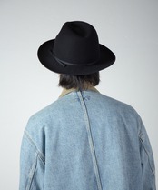 RACAL / Pocketable Fedra Hat【ブラック】