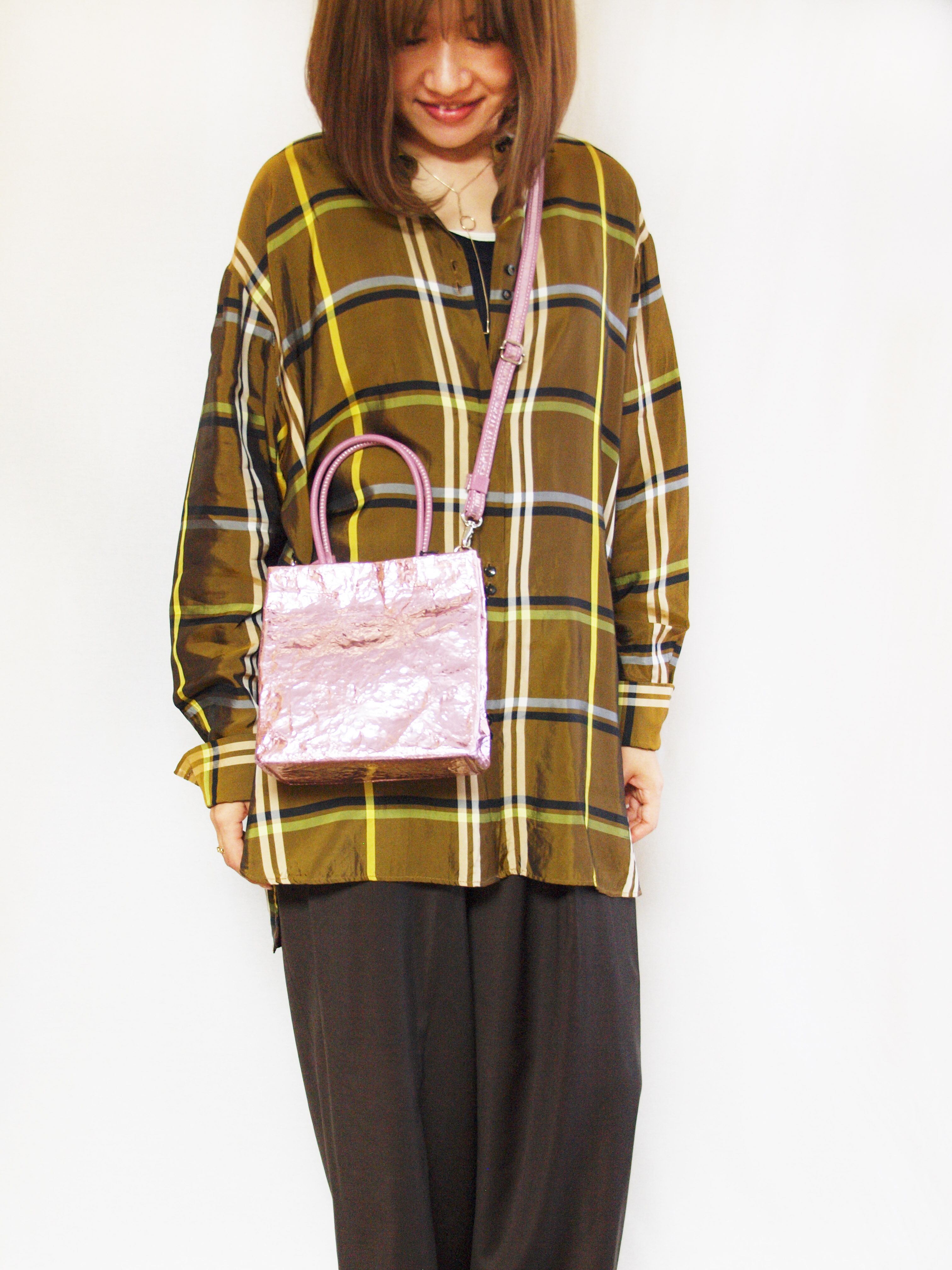 CR?ME M78 817 ライムグリーン 2WAYショルダーバッグSサイズ | monterosa