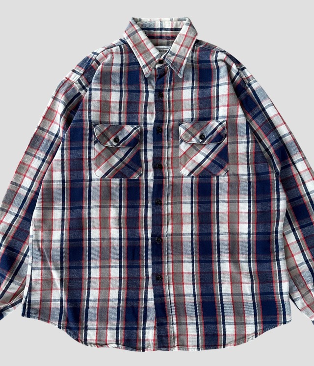 -FIVEBROTHER- Vintage 70-80s XL Flannel Shirt made in USA
