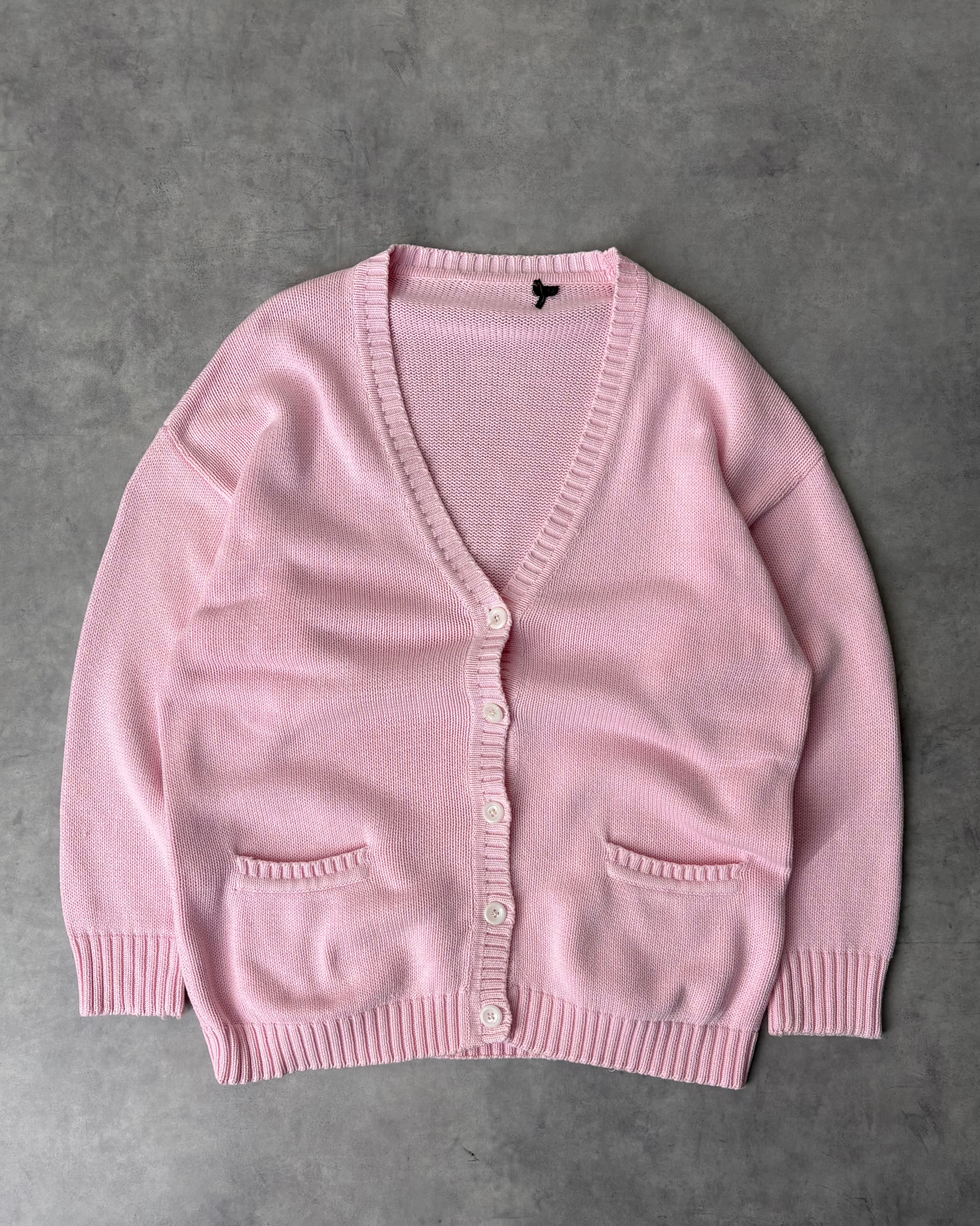 ~90s Eddie Bauer Plane Cotton Knit Cardigan