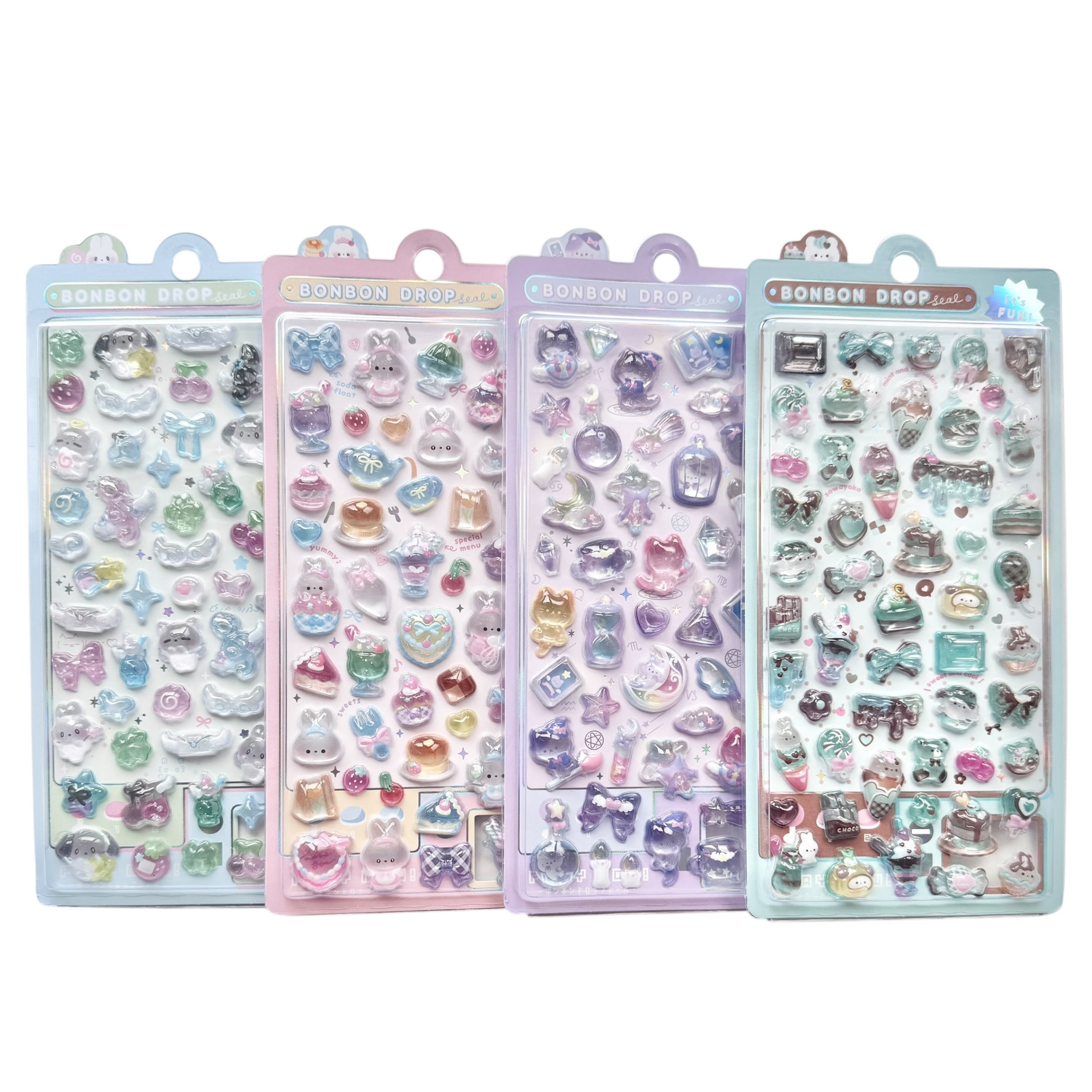 お1人様どれか1点】ボンボンドロップシール ちょこみん すいーつ うぃ
