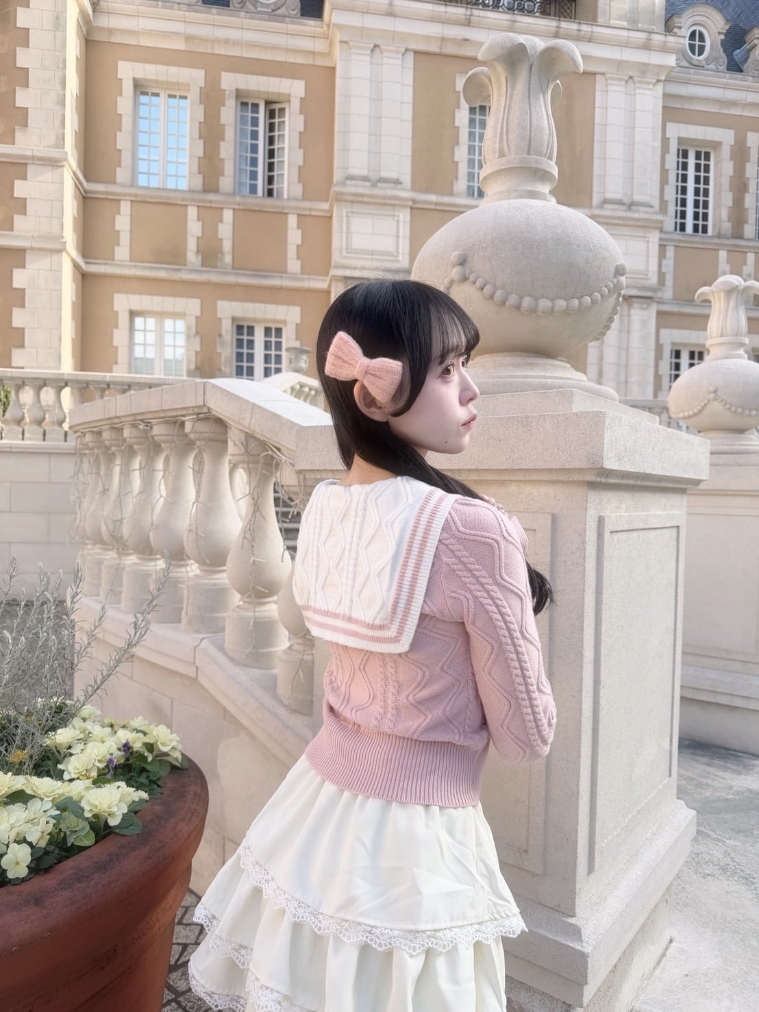 sweet sailor ribbon knit