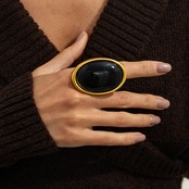 オーバル カボション リング  90000