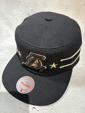 Mitchell＆Ness/ミッチェルアンドネス NBA ロサンゼルス・レイカーズ Retro Roots  ピルボックス キャップ ブラック