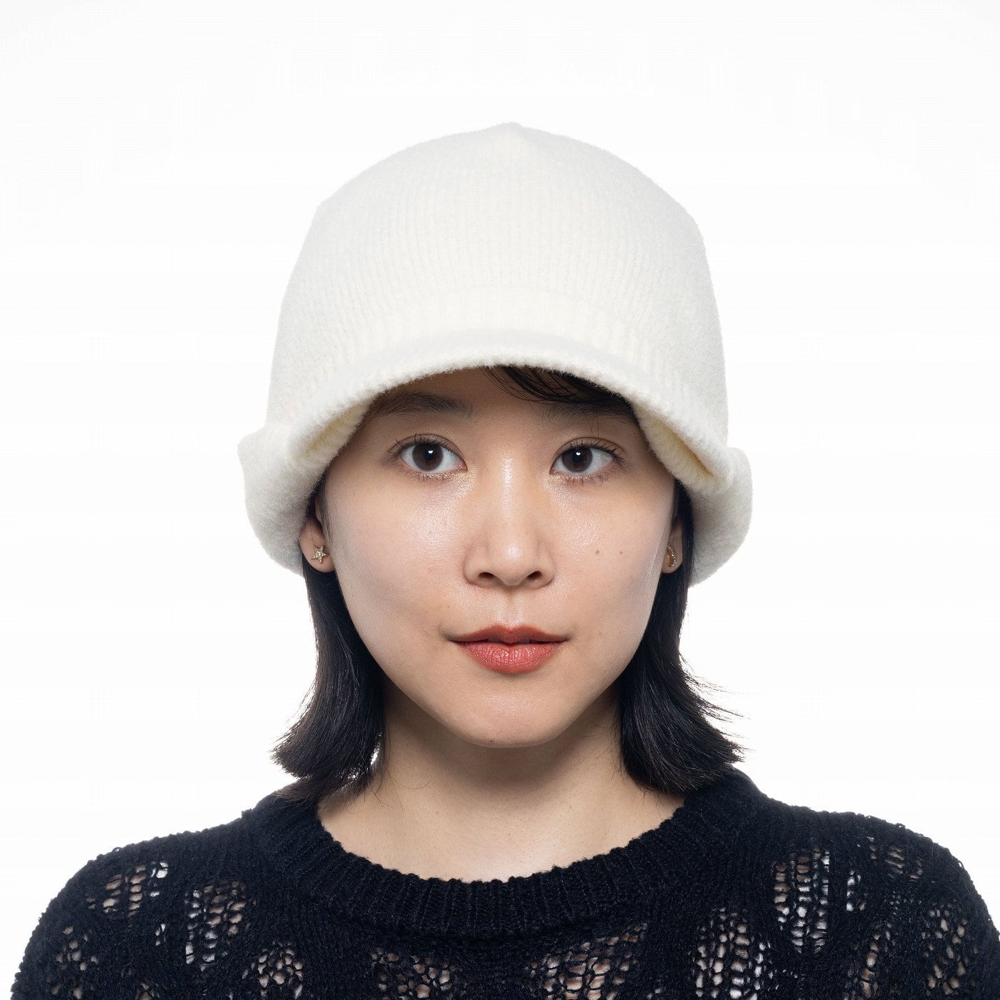 2025秋冬新作】ソフトモールニットキャスケット｜キャスケット帽