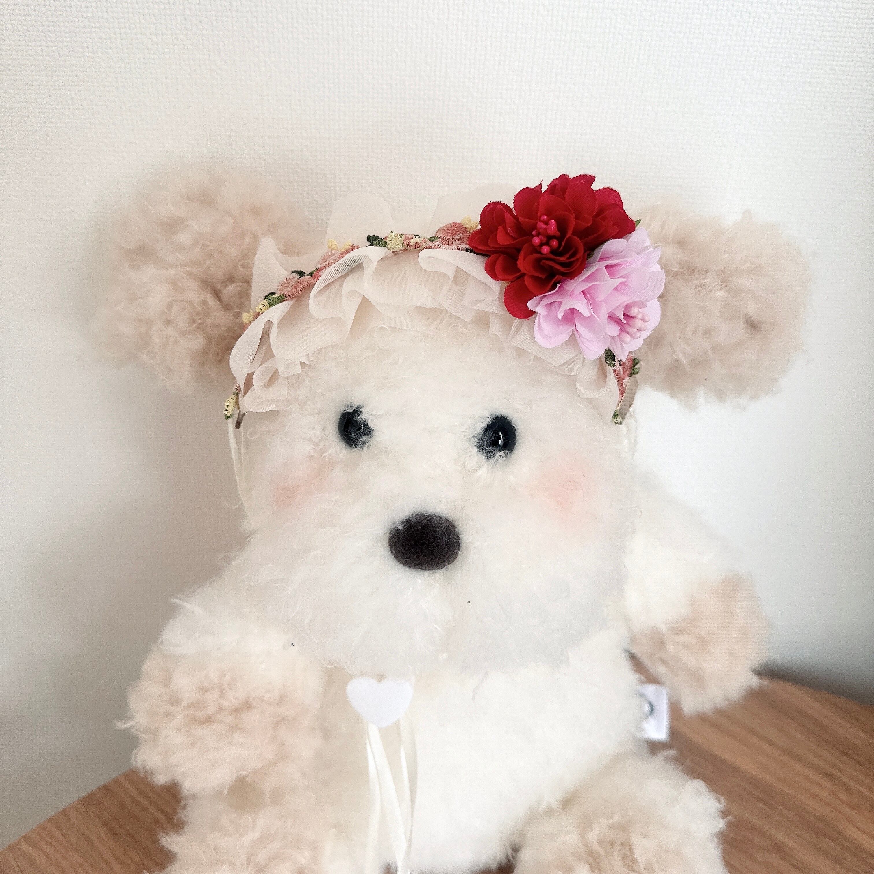 母の日フリフリカーネーションヘッドドレス