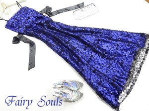 ★送料無料★フリ－☆サテンとメッシュチュールロングドレス(OPN5280) 